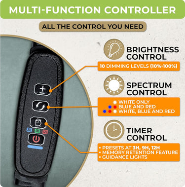 Integrated Timer & Brightness Controller